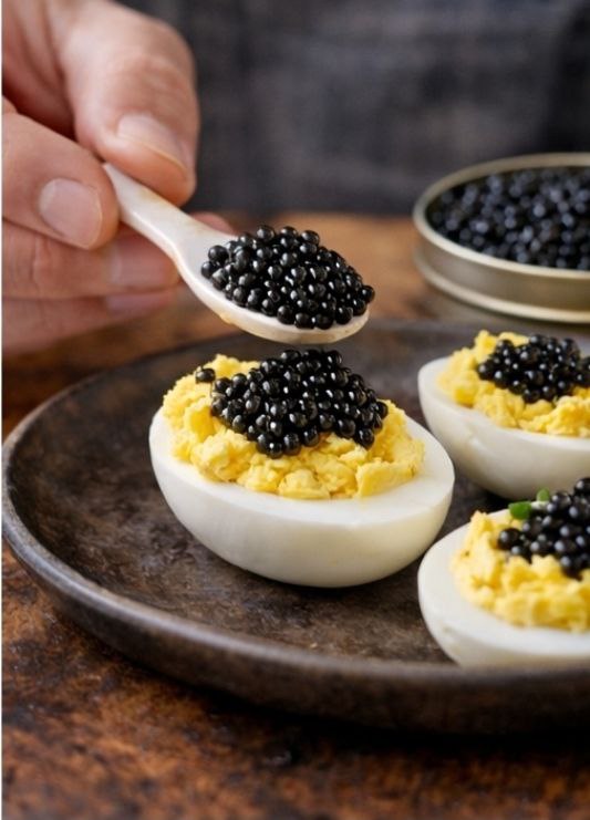 Kaluga Caviar serving 4