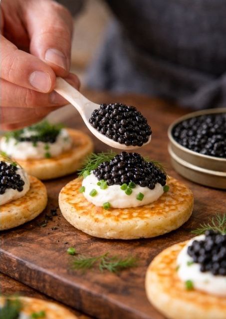 Kaluga Caviar serving 5