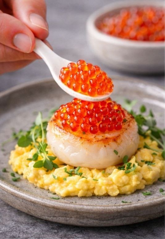 Red Caviar serving 2